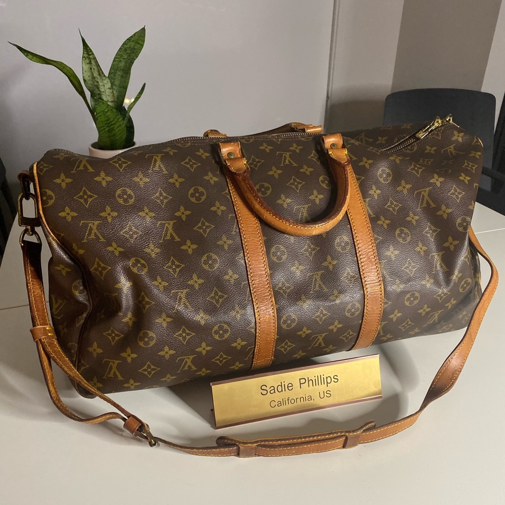 Louis Vuitton Keepall Bando 55 WITH strap